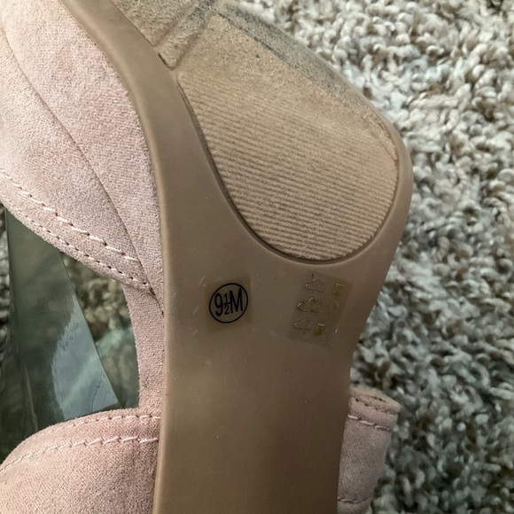 Chinese Laundry Heeled Suede Sandals Size 9.5 - Picture 5 of 10